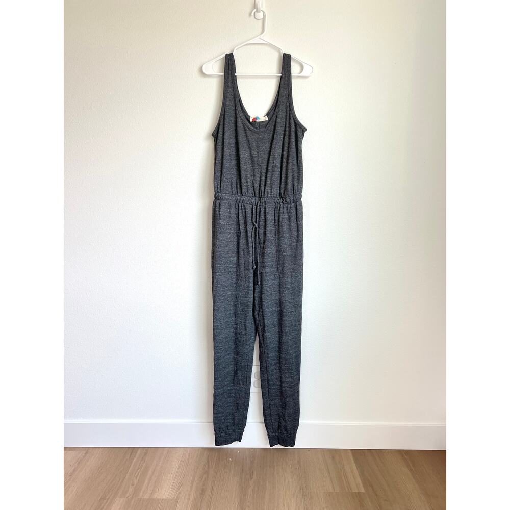 Free People Beach Bicoastal Gray Jumpsuit Women's Medium - Picture 3 of 10